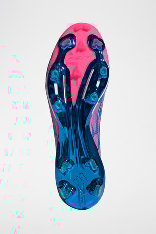 Voetbalschoenen F50+ - Fuchsia en Petrolblauw