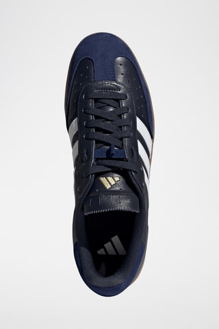 Leren Fietsschoenen Velosamba - Zwart en Marineblauw