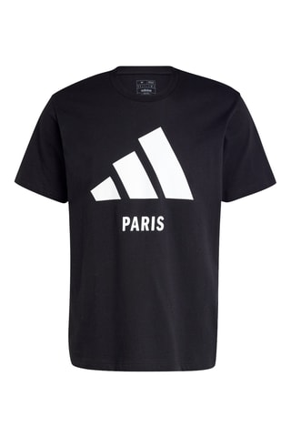 T-shirt Paris - Zwart