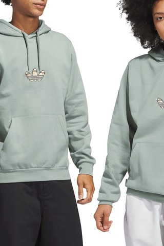 Sweater met Capuchon - Zeegroen