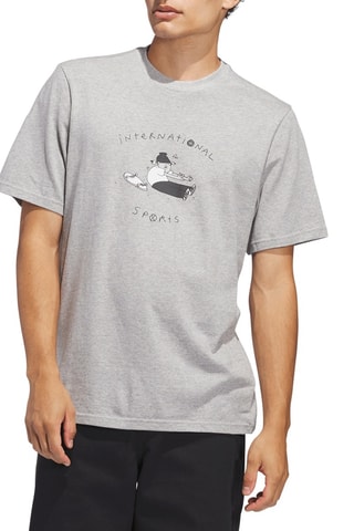 T-shirt Henry Jones - Lichtgrijs