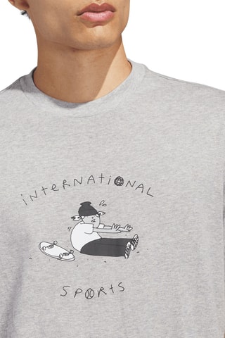 T-shirt Henry Jones - Lichtgrijs