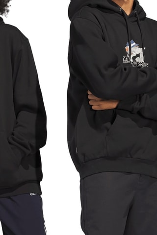 Sweater met Capuchon Call Now for Sports - Zwart