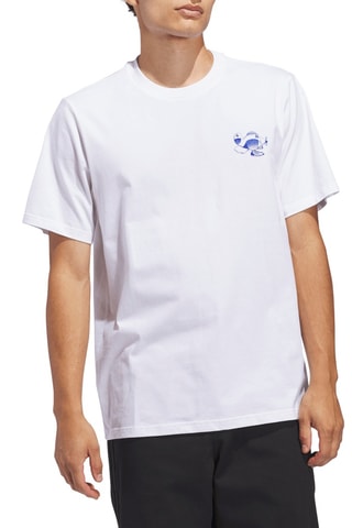 T-shirt Dog Plane - Wit