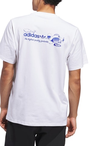 T-shirt Dog Plane - Wit