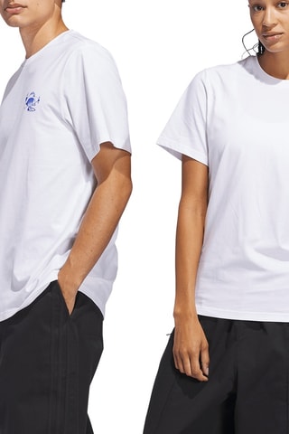 T-shirt Dog Plane - Wit