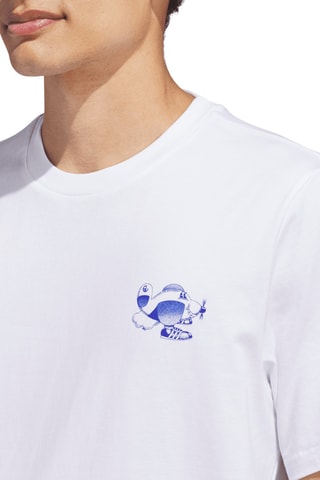 T-shirt Dog Plane - Wit