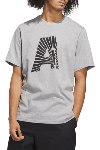 T-shirt Regular Fit - Grijs