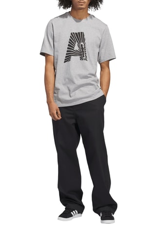 T-shirt Regular Fit - Grijs