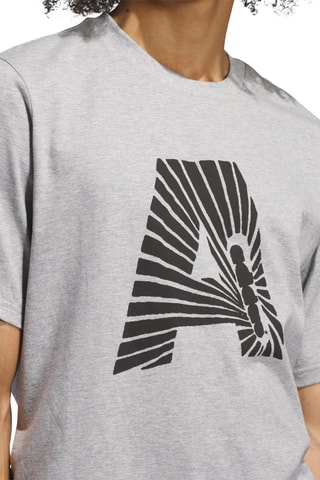 T-shirt Regular Fit - Grijs