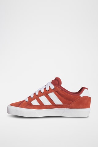Zapatillas de skateboard de nobuk Court TNS Premiere - Rojo teja