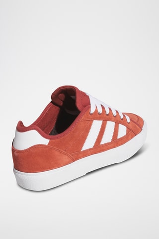 Zapatillas de skateboard de nobuk Court TNS Premiere - Rojo teja