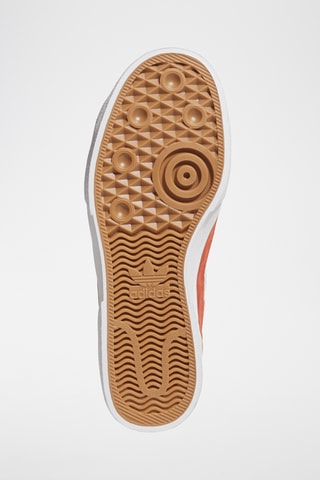 Zapatillas de skateboard de nobuk Court TNS Premiere - Rojo teja