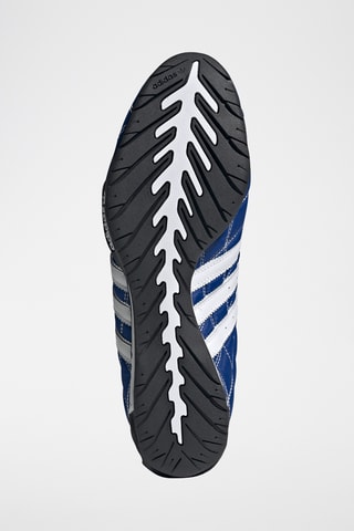 Leren en Nubuck Hardloopschoenen Adi Racer Lo - Koningsblauw