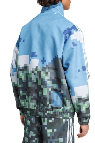 Casaco de treino Originals et Minecraft - Azul-celeste verde-escuro