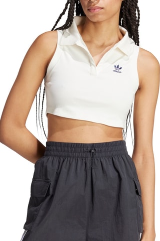 Premium Crop Top Originals - Wit