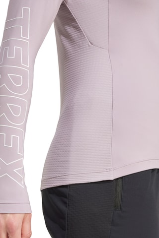 Trainingsshirt Slim Fit Terrex - Lichtpaars