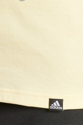 T-shirt Regular Positivity - Geel