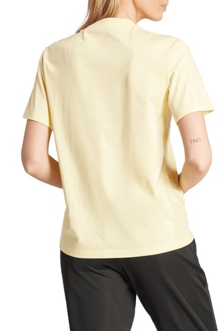 T-shirt Regular Positivity - Geel