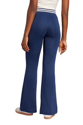 Flare Broek Hoge Taille - Marineblauw