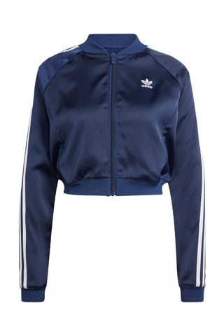 kort Trainingsjasje Adicolor - Marineblauw
