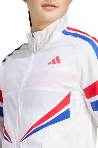 Hardloopjasje Adizero Retro - Wit en Rood