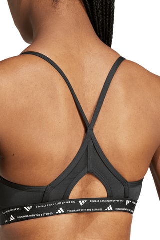 Push-up Sportbeha Aeroreact - Zwart