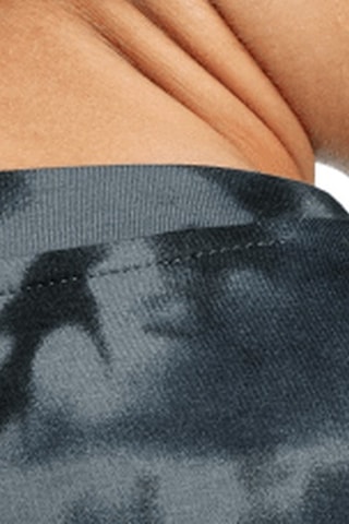 Wijd T-shirt met Tie and Dye Climacool Training Club 24/7 - Zwart en Lichtgrijs