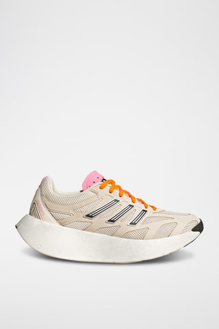 Platform Sneakers - Ecru en Roze