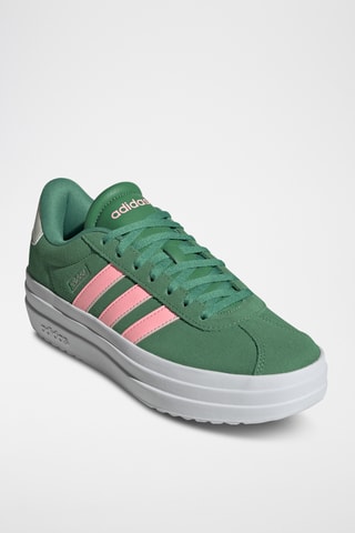 Zapatillas con plataforma de piel VL Court Bold - Verde