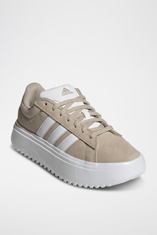 Platform Sneakers - Beige