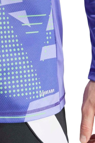 Shirt Tiro 24 Competition - Kobaltblauw en Paars