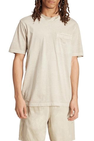 T-shirt Standaard Fit Essentials - Ecru