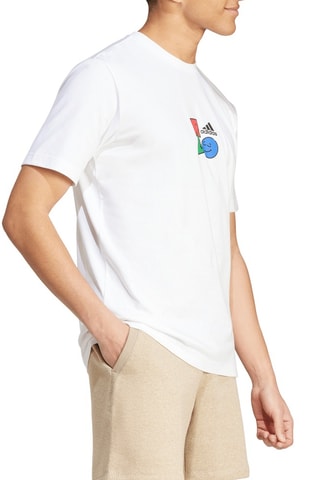 T-shirt Regular Positivity Shapes - Wit