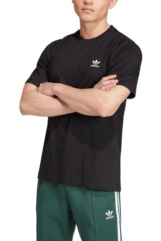 T-shirt Regular Trefle Essentials - Zwart