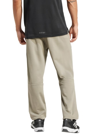 Fleece Trainingsbroek Regular Fit - Kaki