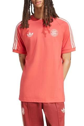 T-shirt Slim Fit FC Bayern Munich - Koraalrood
