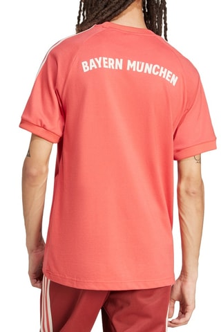 T-shirt Slim Fit FC Bayern Munich - Koraalrood