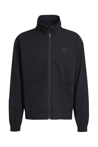 Trainingsjasje Essentials Seersucker - Zwart