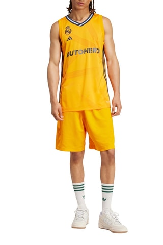 Basketbalshirt Real Madrid - Geel en Zwart