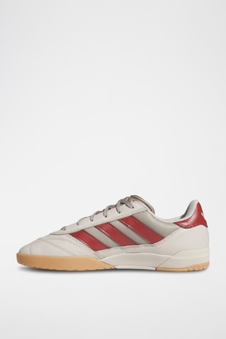 Leren Sneakers Copa Premiere - Wit en Bordeauxrood