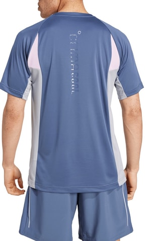 Trainingsshirt Slim Fit Tech Apparel - Donkerblauw