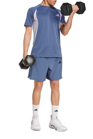 Trainingsshirt Slim Fit Tech Apparel - Donkerblauw