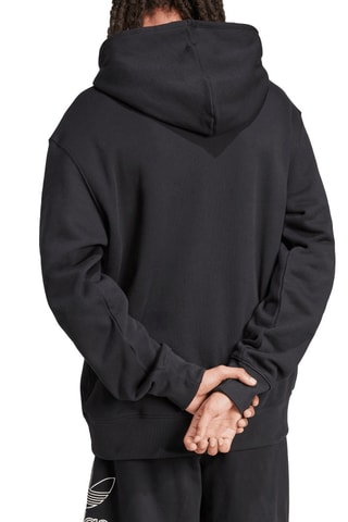 Sweater met Capuchon - Zwart en Wit