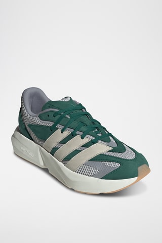 Nubuck Hardloopschoenen - Donkergroen