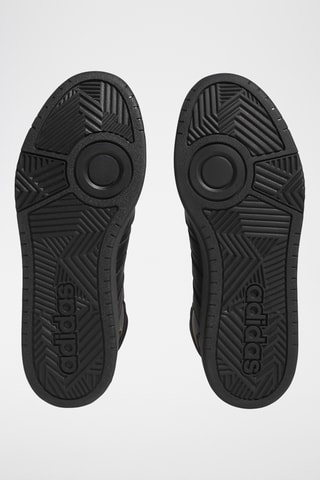 Gevoerde Hoge Sneakers Hoops 3.0 - Zwart