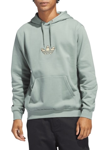 Sweater met Capuchon - Zeegroen