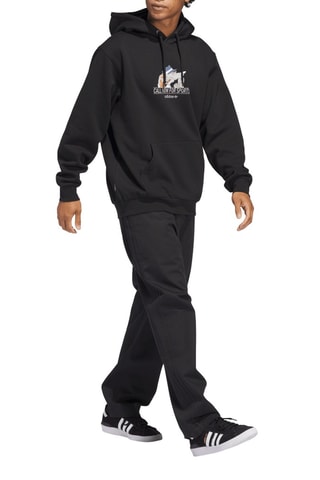 Sweater met Capuchon Call Now for Sports - Zwart