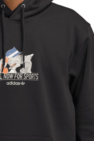 Sweater met Capuchon Call Now for Sports - Zwart