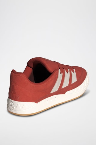 Zapatillas de nobuk Adimatic - Rojo